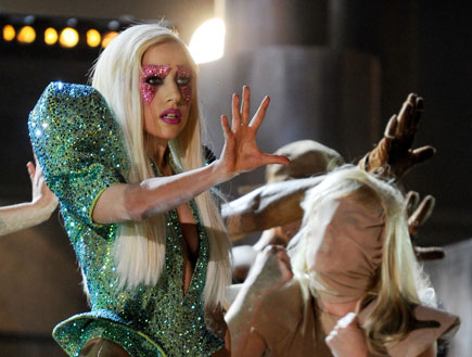 ליידי גאגא גראמי 2010 (צילום: Larry Busacca, GettyImages IL)