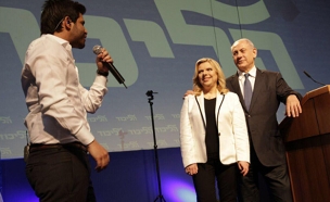נמשכות חגיגות הניצחון בליכוד (צילום: הליכוד)