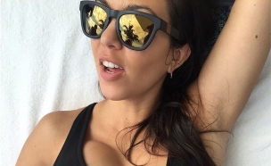 קורטני קרדשיאן (צילום: instagram)