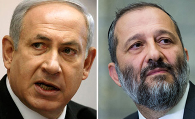 מסע הלחצים כשל. נתניהו ודרעי (צילום: פלאש 90, מרים אלשטר)