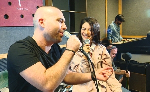הצצה למאחורי הקלעים של המופע (צילום: החדשות‎)