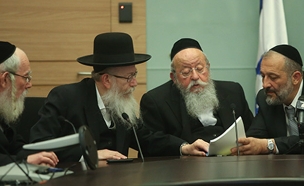 ש"ס: 7 מנדטים, יהדות התורה: 7 מנדטים (צילום: פלאש 90, חדשות)