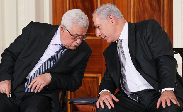 בנימין נתניהו ואבו מאזן (צילום: Alex Wong, GettyImages IL) בנימין נתניהו ואבו מאזן (צילום: Alex Wong, GettyImages IL)