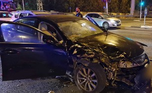 מרדף סמוך לבית ליד (צילום: באדיבות מג"ב)