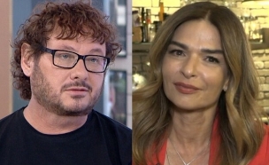 משה דץ מתעצבן על הגירושין מאורנה ברבנות (צילום: מתוך "המטבח המנצח VIP", מעיין בשן)