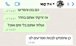 ההתכתבות בין האם לבן זוגה. אילוסטרציה